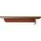Ekena Millwork Heaton Hidden Support Steel Bracket w/ 8" Support Depth, Hammered Copper 3"W x 12"D x 2"H BKTM03X12X02HEHCO - alternate 10